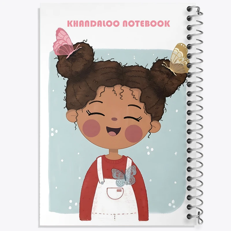 دفتر نقاشی 50 برگ خندالو طرح دختر خوشحال کد N6276