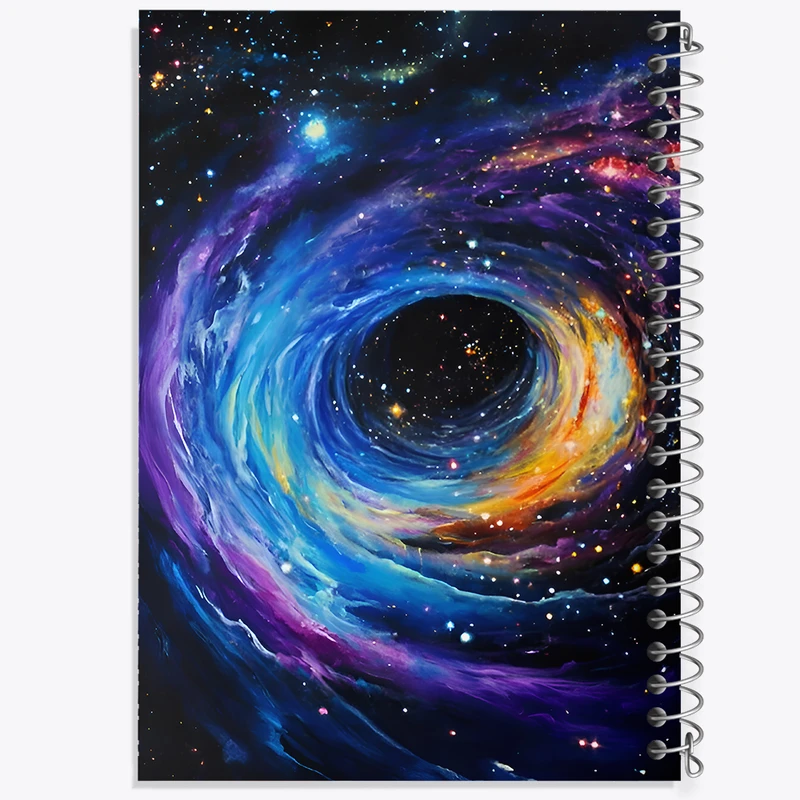 دفتر نقاشی 50 برگ خندالو طرح کهکشان کد F9017