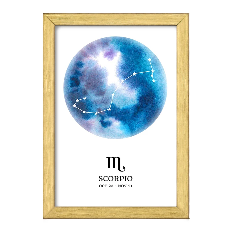 تابلو خندالو طرح ماه تولد آبان کد F11384