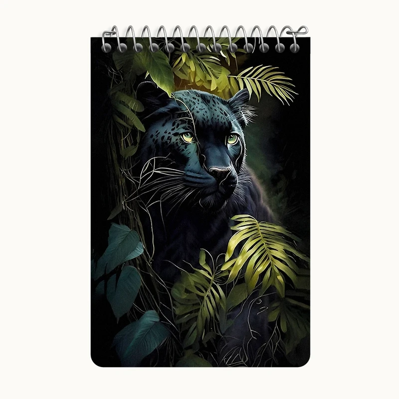 دفتر یادداشت 50 برگ خندالو طرح جگوار کد F5888