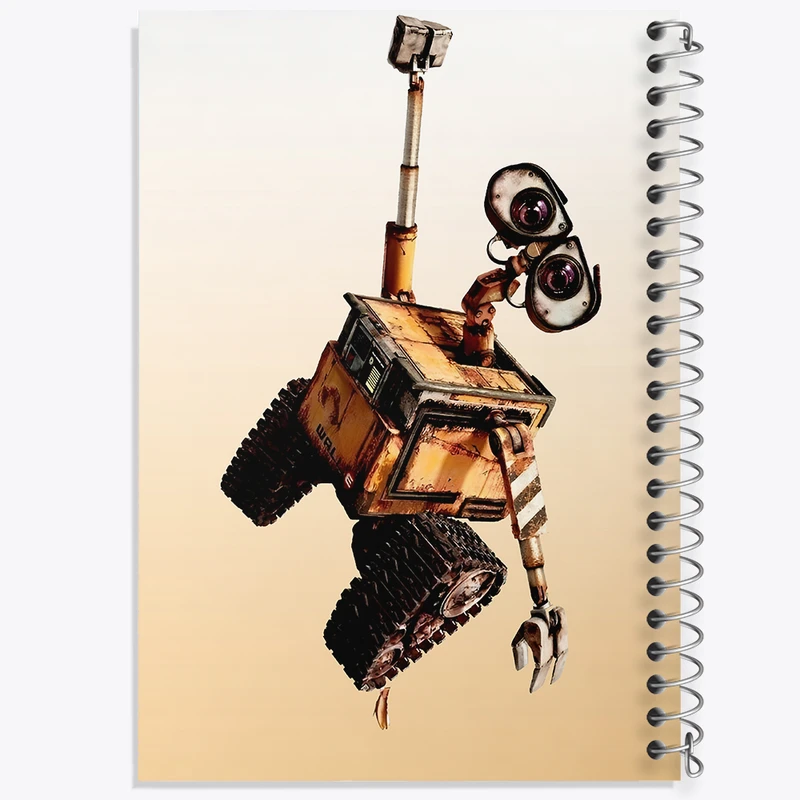 دفتر مشق 100 برگ خندالو طرح وال ای (wall-E) کد F3409
