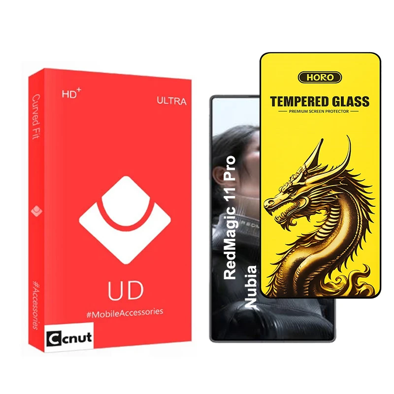 محافظ صفحه نمایش کوکونات مدل Yhoro-UDR مناسب برای گوشی موبایل ZTE Nubia Red Magic 11 Pro