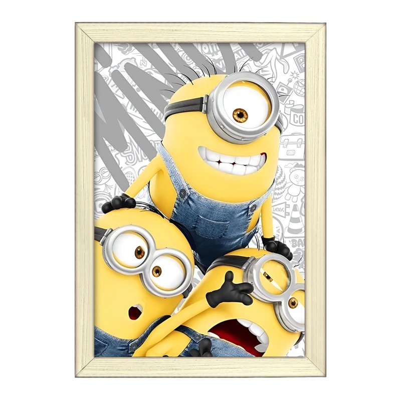 تابلو خندالو طرح مینیون‌ها (Minions) کد F3391
