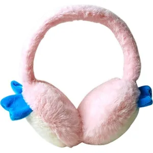 گوش گیر زمستانی تاشو بچگانه مدل love کد R-398