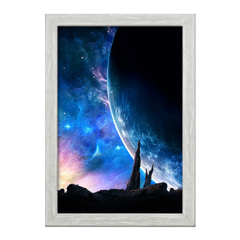 تابلو خندالو طرح کهکشان و سیاره ها کد 25379