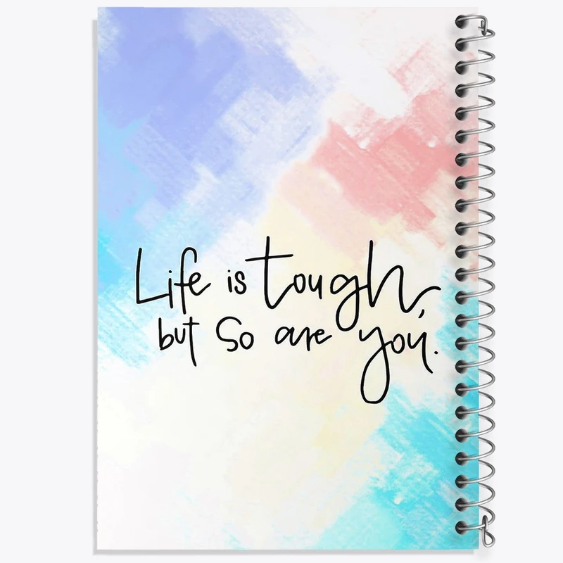 دفتر ژورنال نویسی 50 برگ خندالو مدل نقطه ای طرح انگیزشی کد F11543