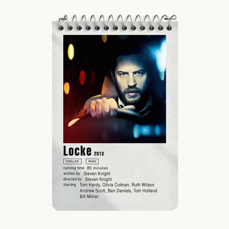 دفتر یادداشت 50 برگ خندالو طرح لاک (Locke) کد F11321