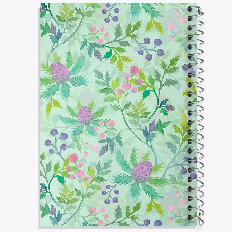 دفتر لیست خرید 50 برگ خندالو طرح گل گلی کد N8853