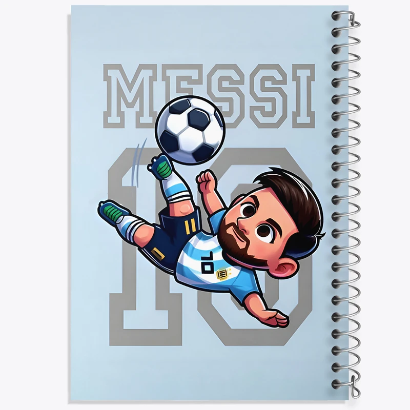 دفتر مشق 50 برگ خندالو طرح لیونل مسی کد F4910