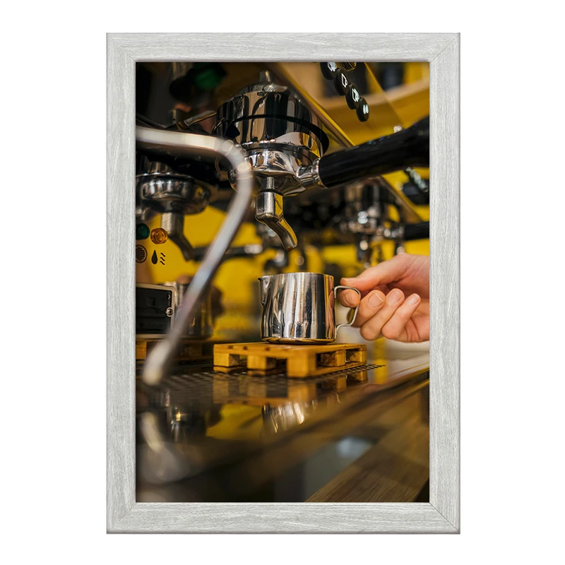 تابلو خندالو طرح باریستا کافه چی کد F1521