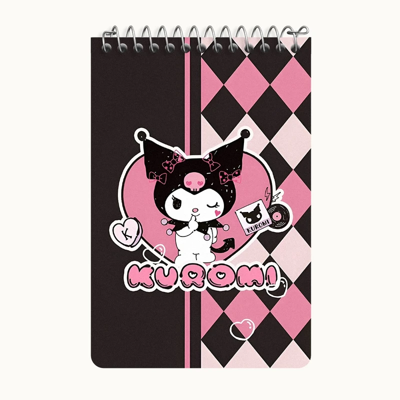 دفتر یادداشت 50 برگ خندالو طرح کورومی و مای ملودی کد F3741