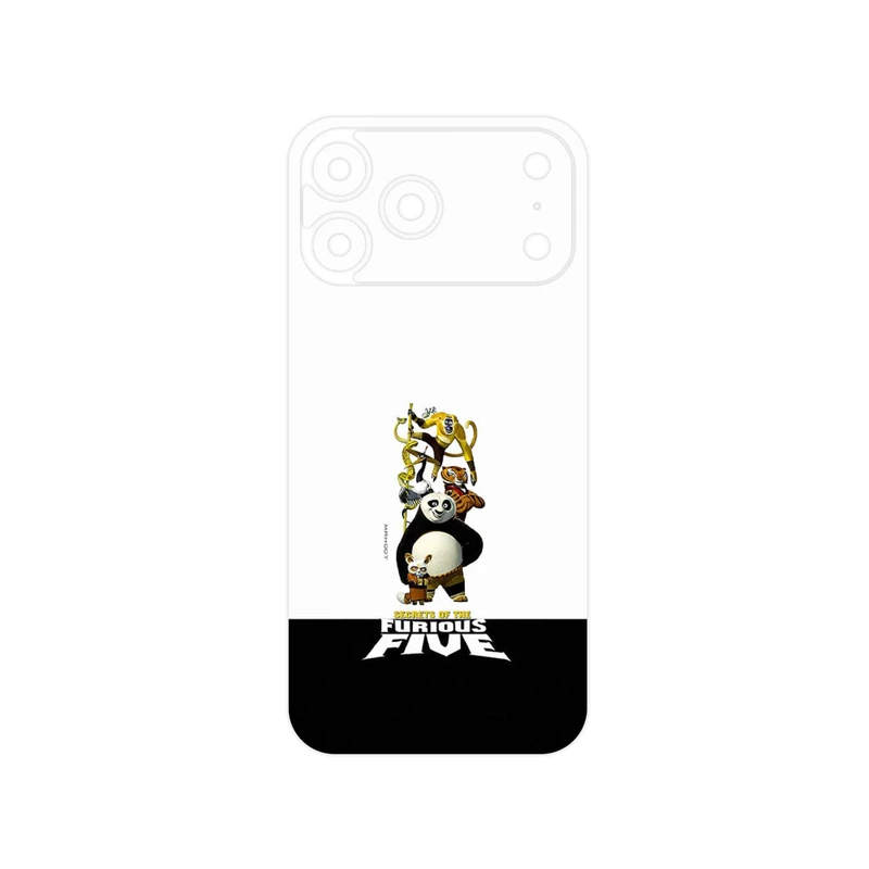 برچسب پوششی ماهوت مدل Kung Fu Panda مناسب برای گوشی موبایل اپل iPhone 17 Pro Max