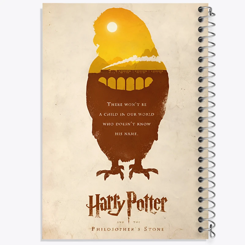 دفتر نقاشی 50 برگ خندالو طرح هری پاتر (Harry Potter) کد F13725