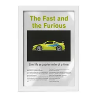 تابلو خندالو طرح سریع و خشن (Fast & Furious) کد F13824