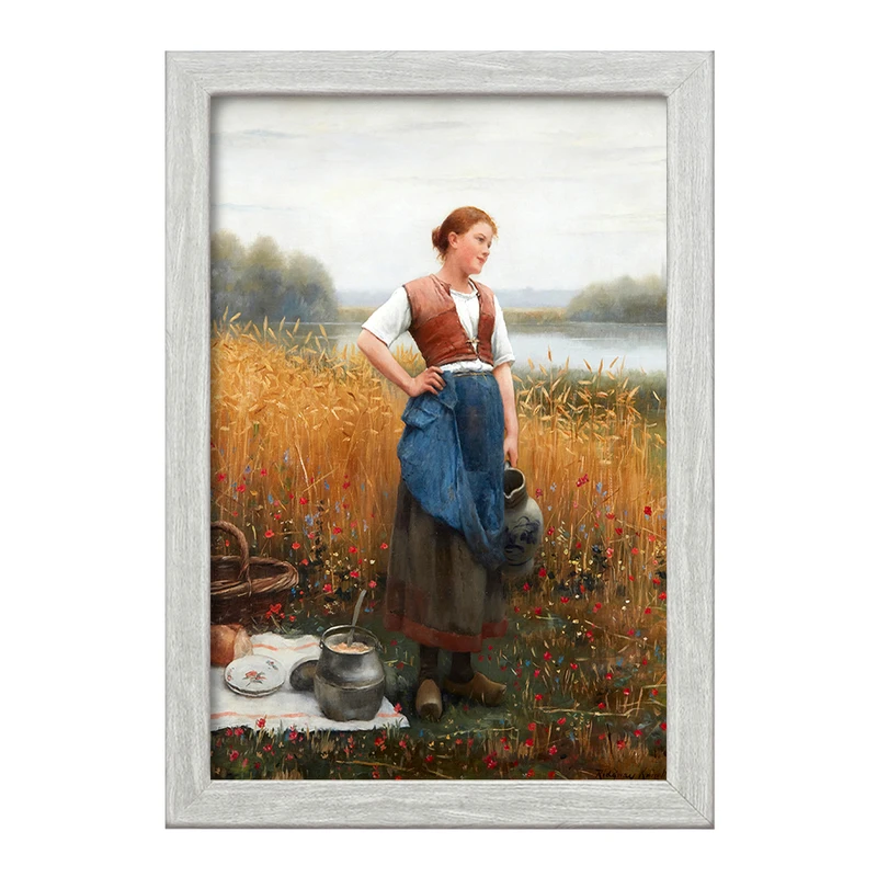 تابلو خندالو طرح نقاشی مکث نیمروز اثر دانیل ریدوی نایت کد F12454