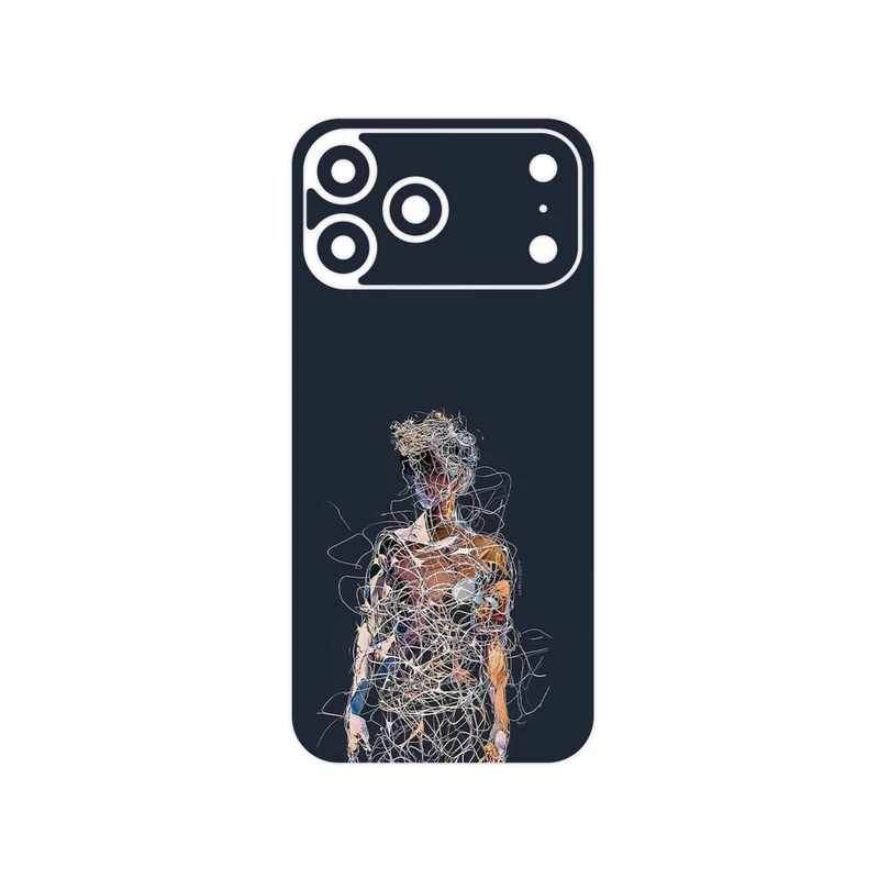 برچسب پوششی ماهوت مدل Strings Digital Art 1 مناسب برای گوشی موبایل اپل iPhone 17 Pro Max