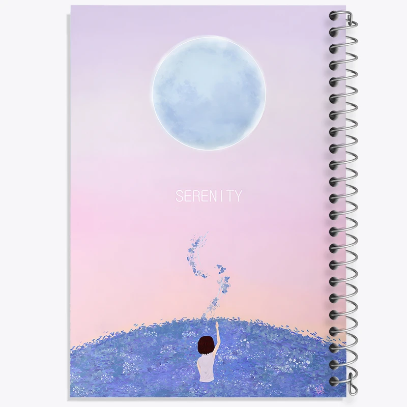 دفتر مشق 100 برگ خندالو طرح دخترانه فانتزی کد N8181