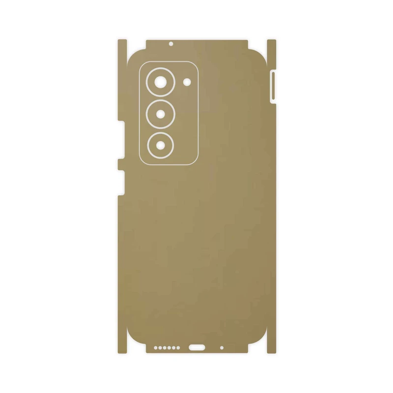 برچسب پوششی ماهوت مدل Matte-Gold-FullSkin مناسب برای گوشی موبایل شیائومی Redmi 15 4G