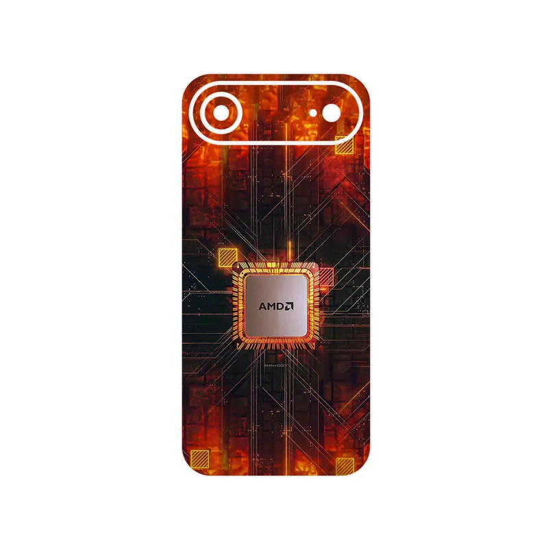 برچسب پوششی ماهوت مدل AMD مناسب برای گوشی موبایل اپل iPhone 17 Air