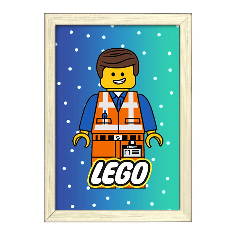 تابلو خندالو طرح انیمیشن لگو LEGO  کد 3770