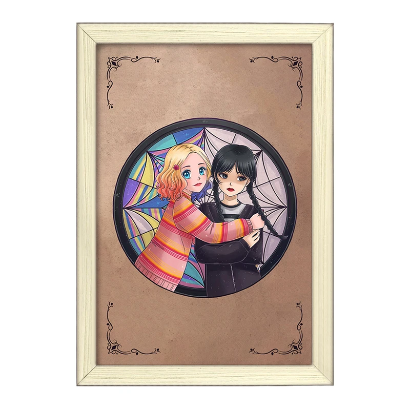 تابلو خندالو طرح سریال ونزدی Wednesday کد 25179