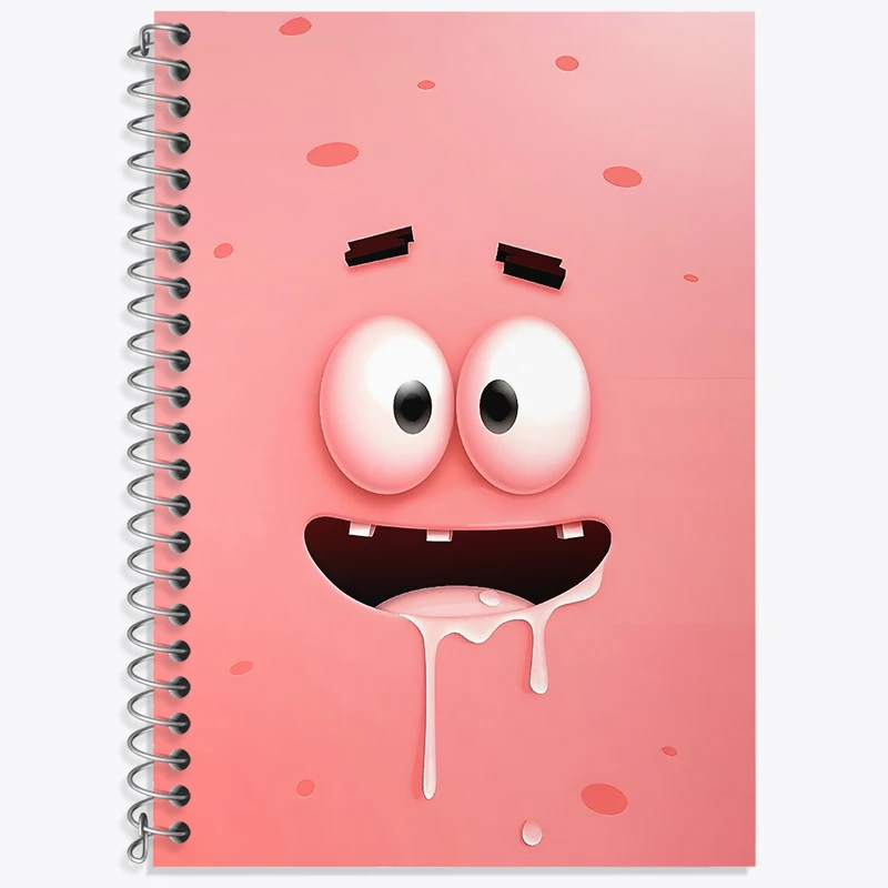 دفتر نت موسیقی 50 برگ خندالو طرح پاتریک باب اسفنجی کد F3297