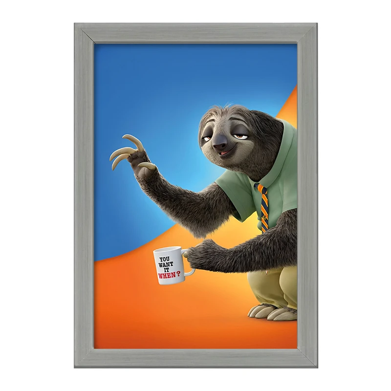 تابلو خندالو طرح زوتوپیا کد F3765