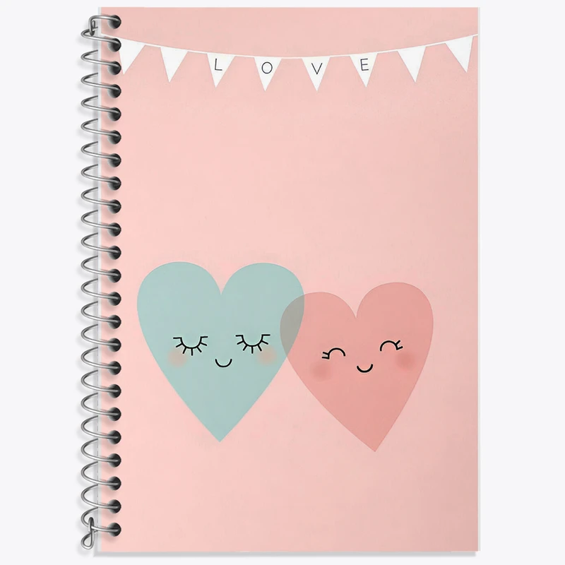 دفتر نت موسیقی 50 برگ خندالو طرح عاشقانه کد N7383