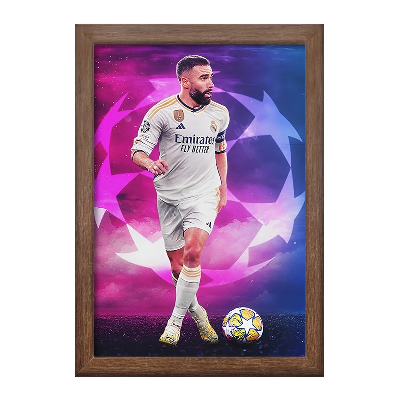 تابلو خندالو طرح دنی کارواخال (Dani Carvajal) کد F14337