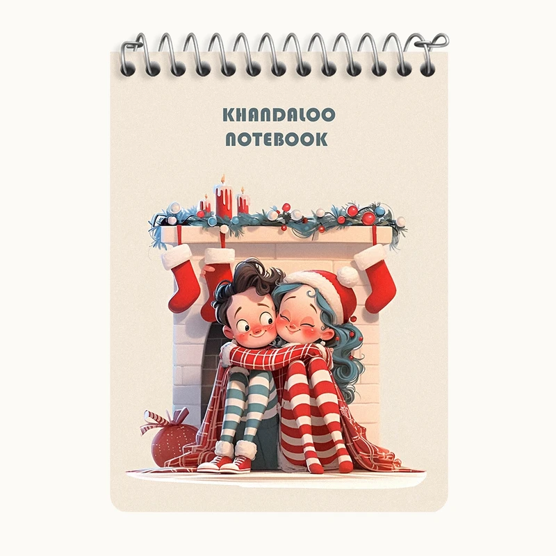 دفتر یادداشت 50 برگ خندالو طرح عاشقانه کد N6377