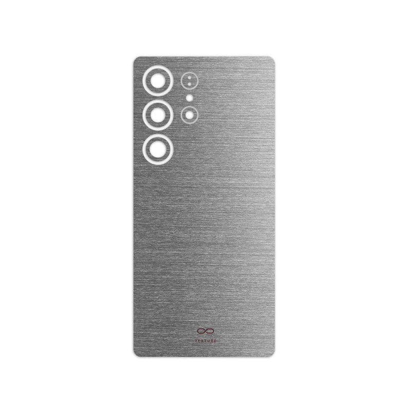 برچسب پوششی ماهوت مدل Brushed Steel مناسب برای گوشی موبایل سامسونگ Galaxy S25 Ultra