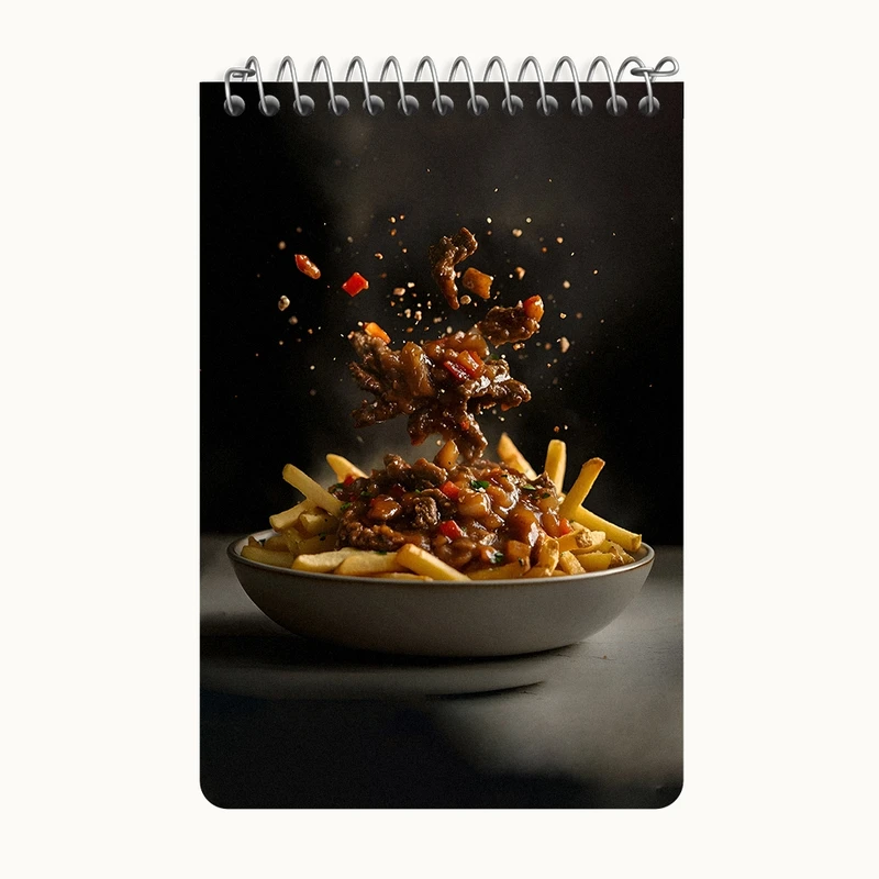 دفتر یادداشت 50 برگ خندالو طرح سیب زمینی کد F10583