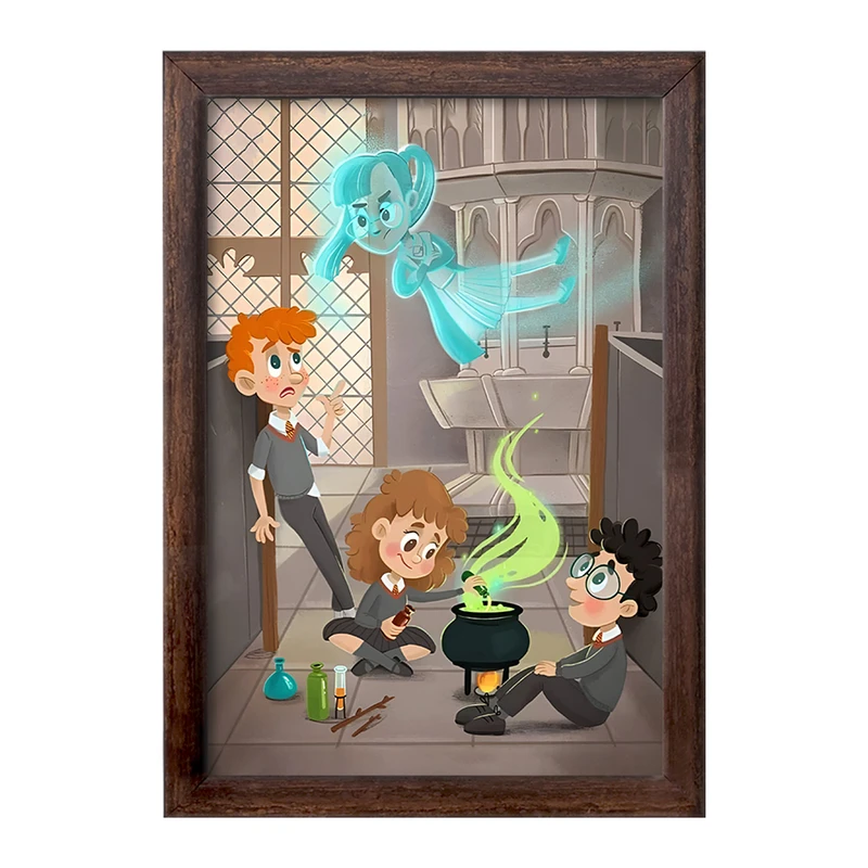 تابلو خندالو طرح هری پاتر (Harry Potter) کد F8648