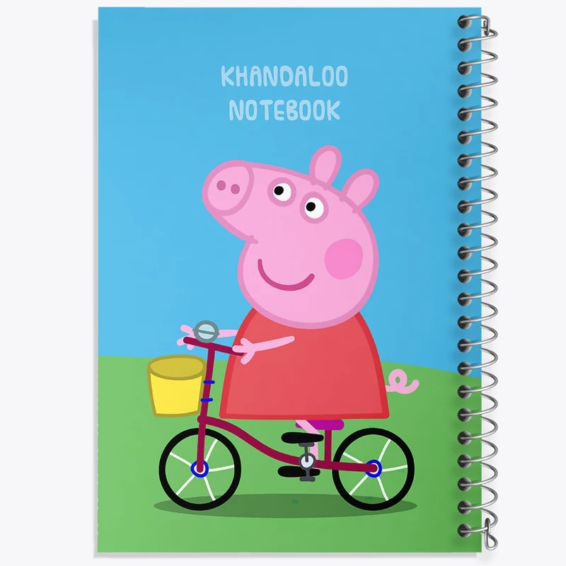 دفتر طراحی 50 برگ خندالو طرح انیمیشن پپا پیگ (Peppa Pig) کد N9286