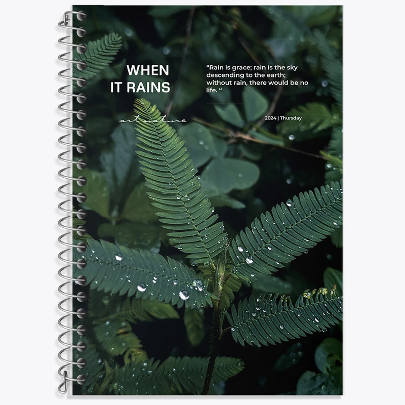 دفتر نت موسیقی 50 برگ خندالو طرح وقتی باران می بارد (When It Rains) کد F13652