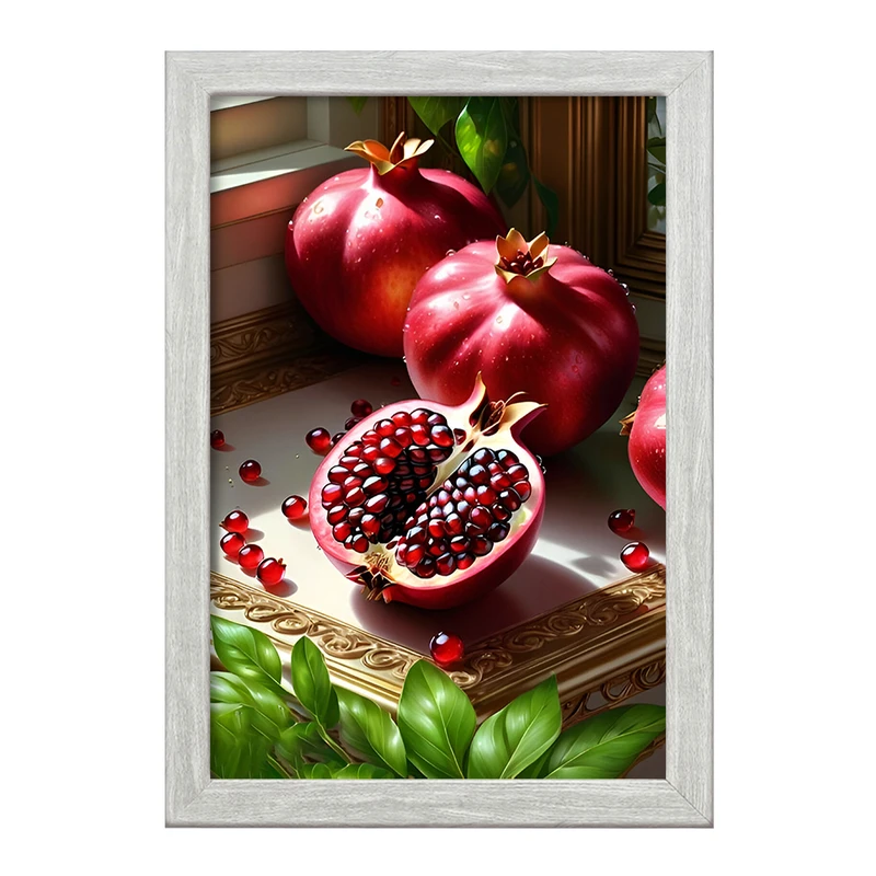 تابلو خندالو طرح انار شب یلدا کد F6753