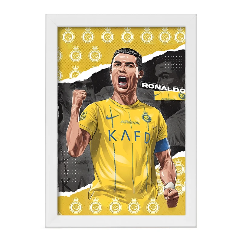 تابلو خندالو طرح کریستیانو رونالدو کد F14256