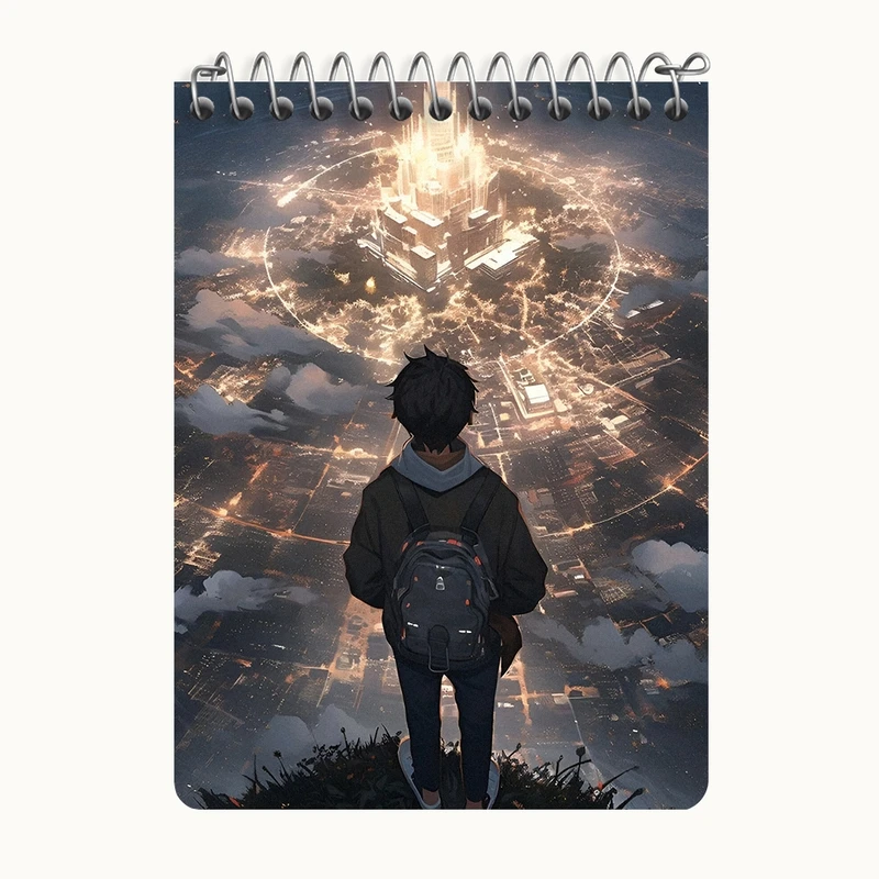 دفتر یادداشت 50 برگ خندالو طرح پسرانه کد N7278