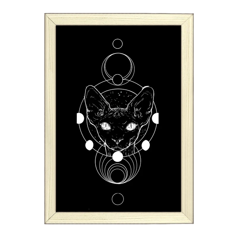 تابلو خندالو طرح گربه (Cat) کد F1805