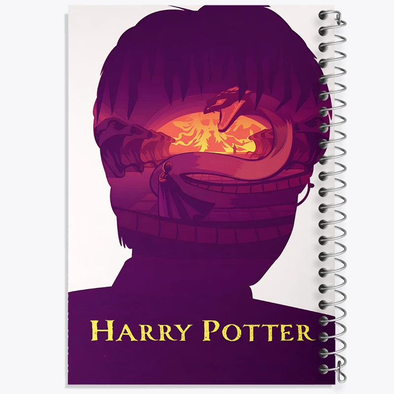دفتر مشق 100 برگ خندالو طرح هری پاتر (Harry Potter) کد F8634