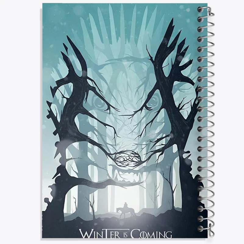 دفتر نقاشی 50 برگ خندالو طرح بازی تاج و تخت (Game Of Thrones) کد F10152