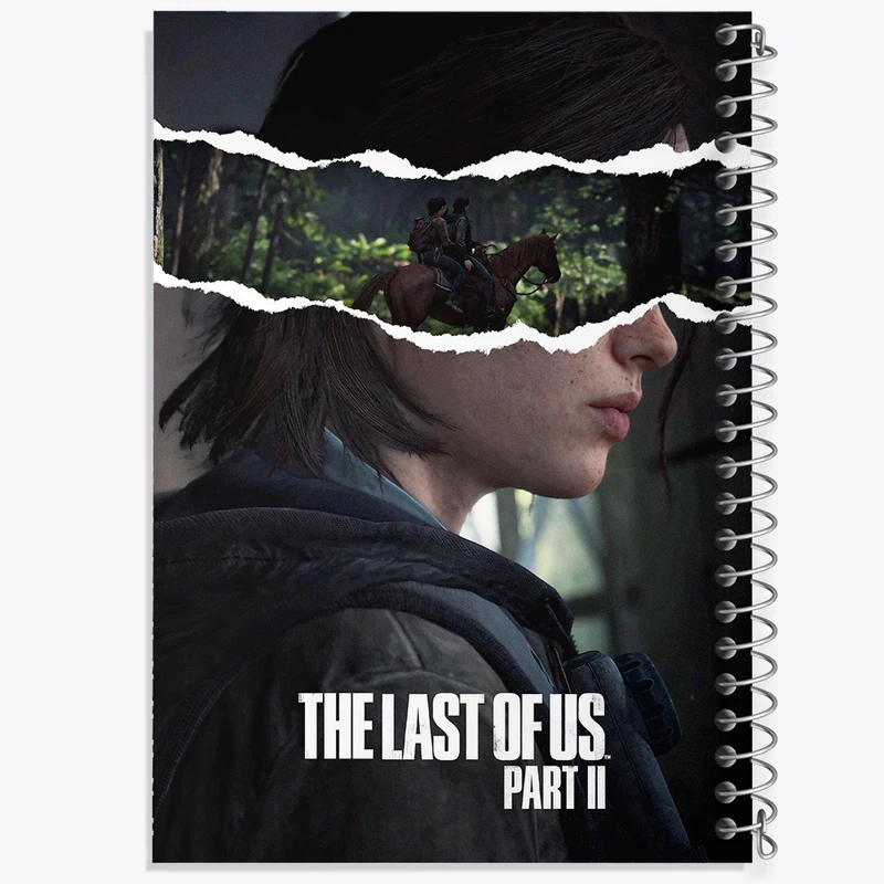 دفتر طراحی 50 برگ خندالو طرح لست آف آس (The Last Of Us) کد F13600