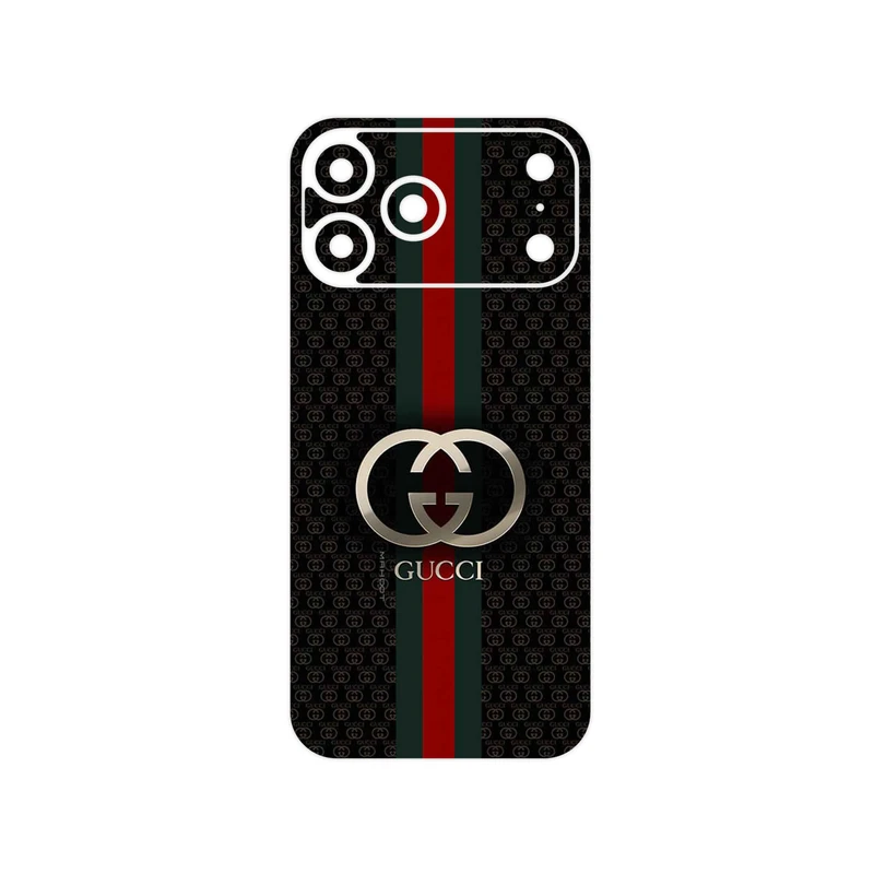 برچسب پوششی ماهوت مدل GUCCI_Logo مناسب برای گوشی موبایل اپل iPhone 17 Pro Max