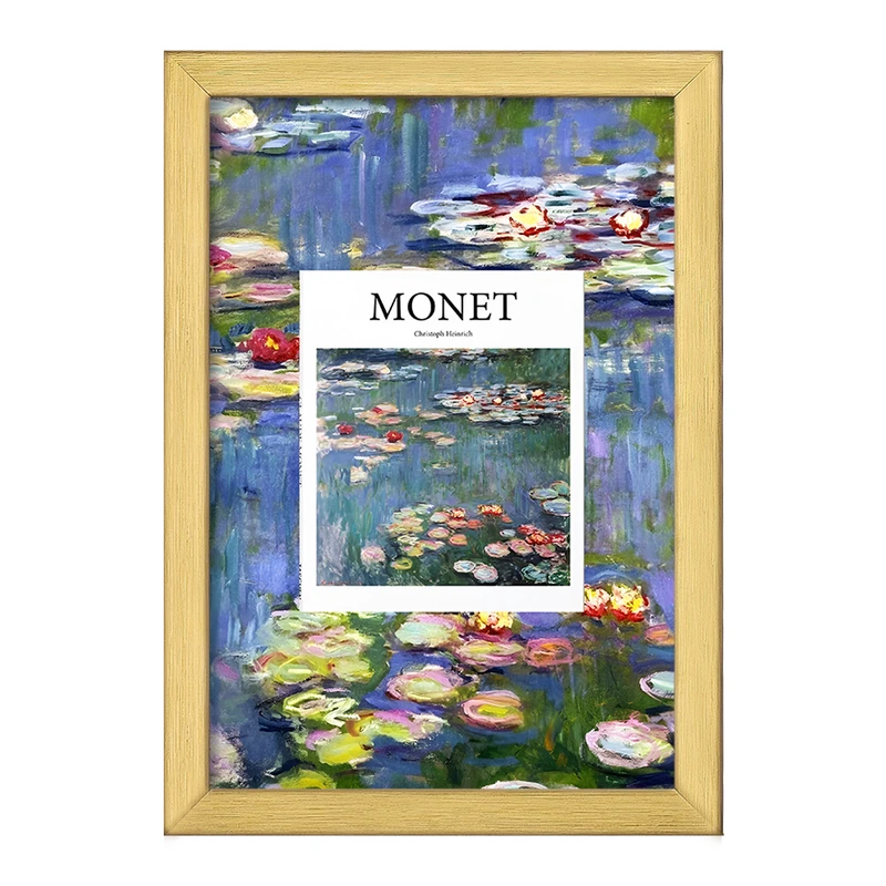 تابلو خندالو طرح کلود مونه (Claude Monet) کد F10718