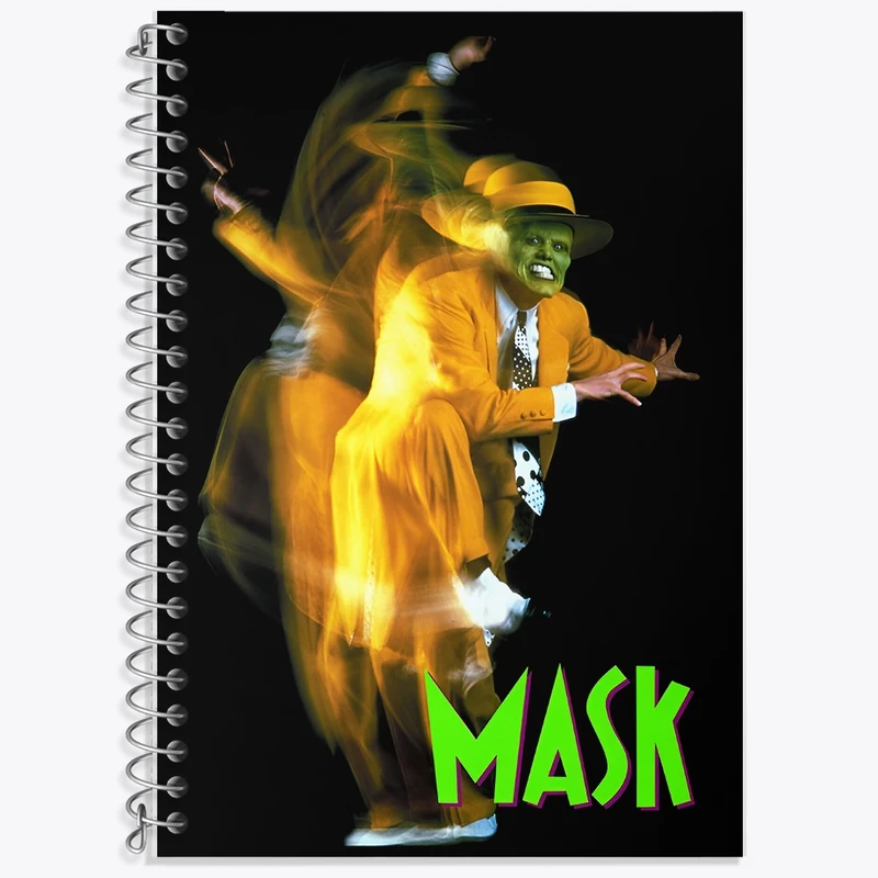 دفتر لغت 50 برگ خندالو طرح ماسک (The Mask) کد F13541