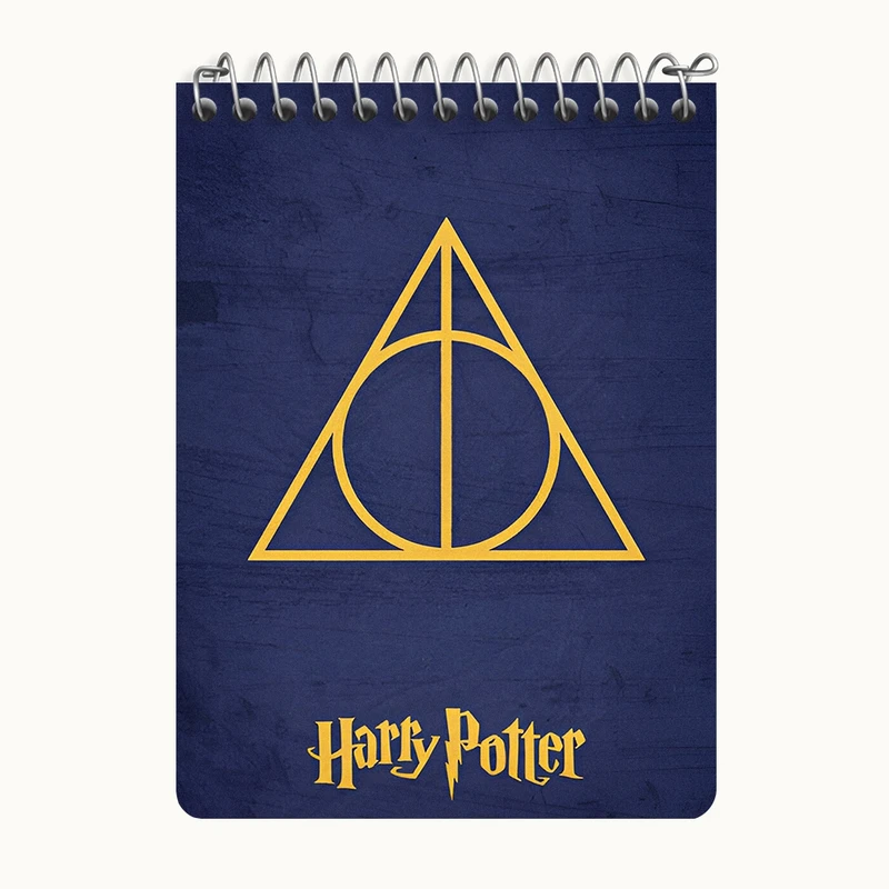 دفتر یادداشت 50 برگ خندالو طرح هری پاتر (Harry Potter) کد N8558