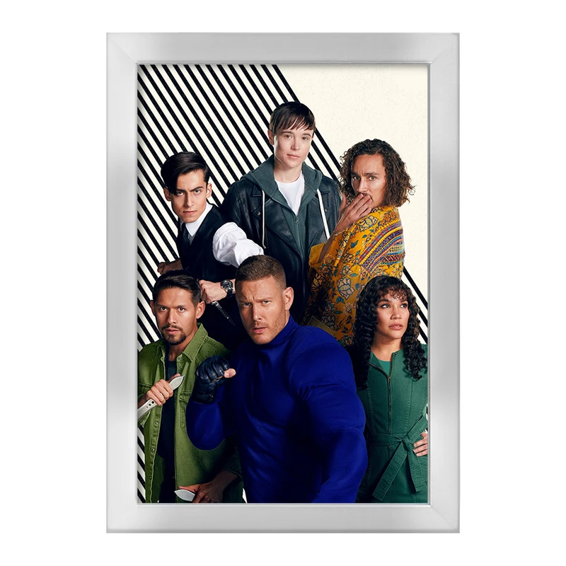 تابلو خندالو طرح سریال آکادمی آمبرلا The Umberella Academy کد 28541