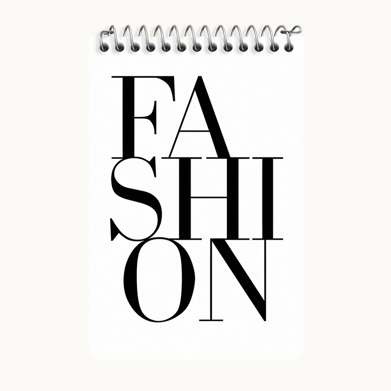 دفتر یادداشت 50 برگ خندالو طرح Fashion کد F5958