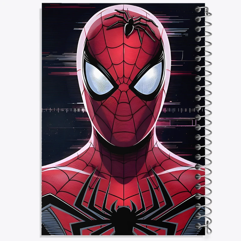 دفتر مشق 100 برگ خندالو طرح مرد عنکبوتی کد F9133