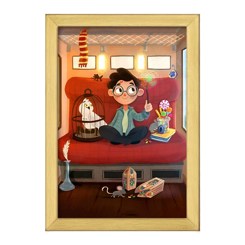 تابلو خندالو طرح هری پاتر (Harry Potter) کد F8627